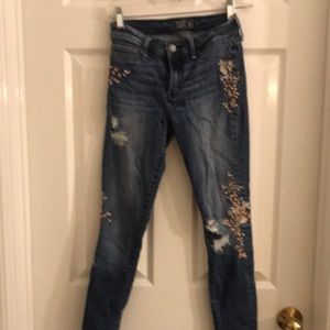 Abercrombie & Finch jean Harper low rise ankle